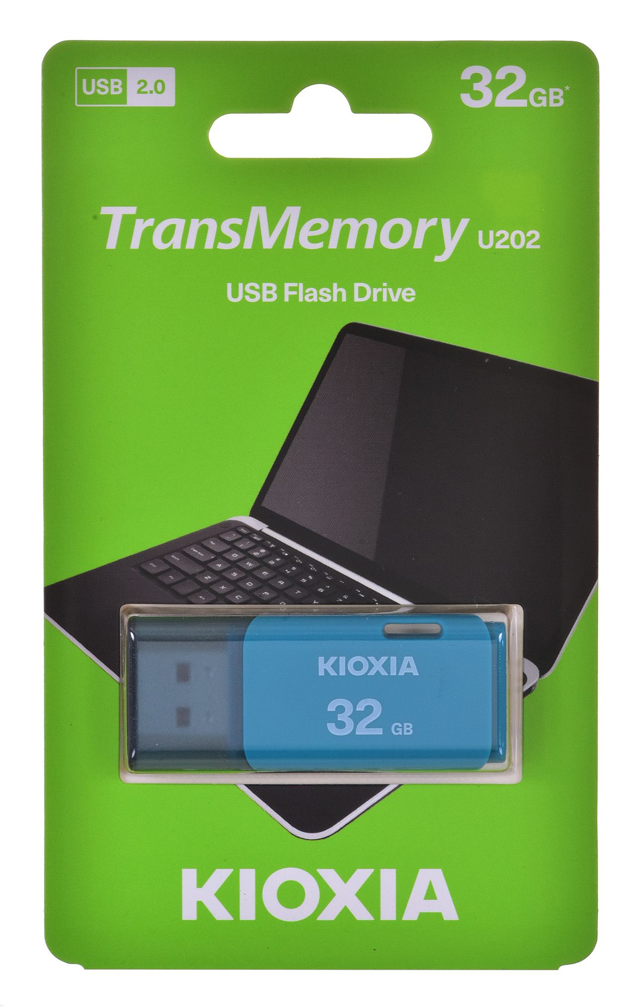 Kioxia TransMemory U202 USB flash drive 32 GB USB Type-A 2.0 Blue