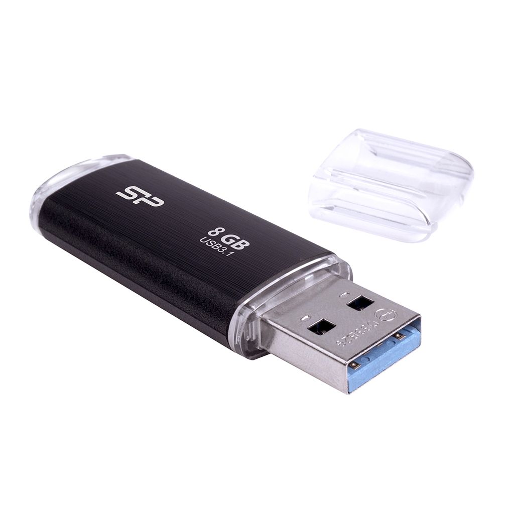 Silicon Power 8GB Blaze B02 USB flash disk USB Type-A 3.2 Gen 1 (3.1 Gen 1) černý od ninex.cz