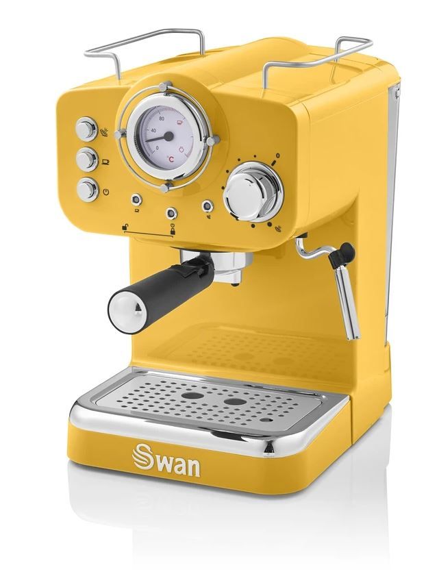 Swan SK22110YELN coffee maker Espresso machine 1.2 L Manual