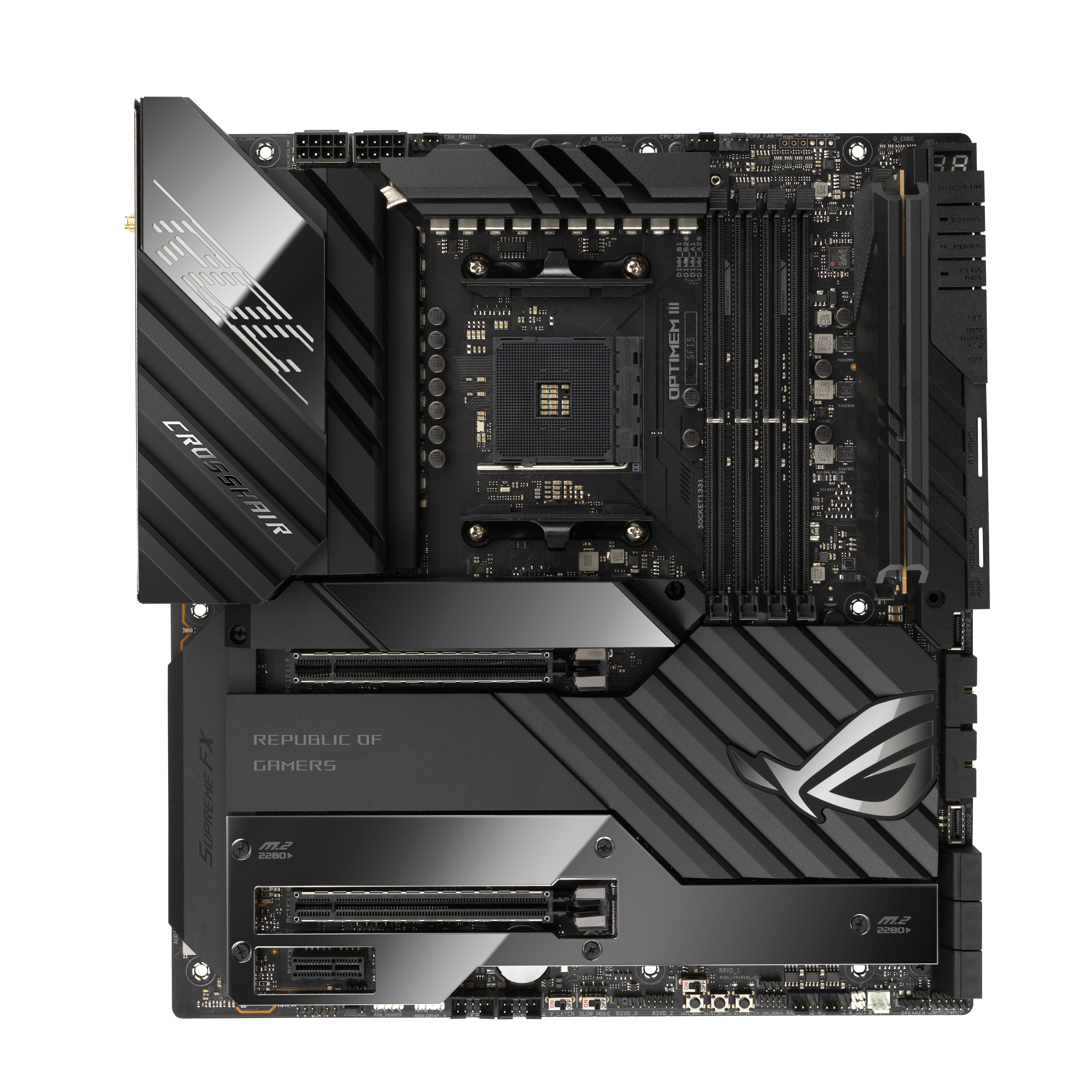 ASUS ROG Crosshair VIII Extreme AMD X570 Socket AM4 Extended ATX Procesor od ninex.cz