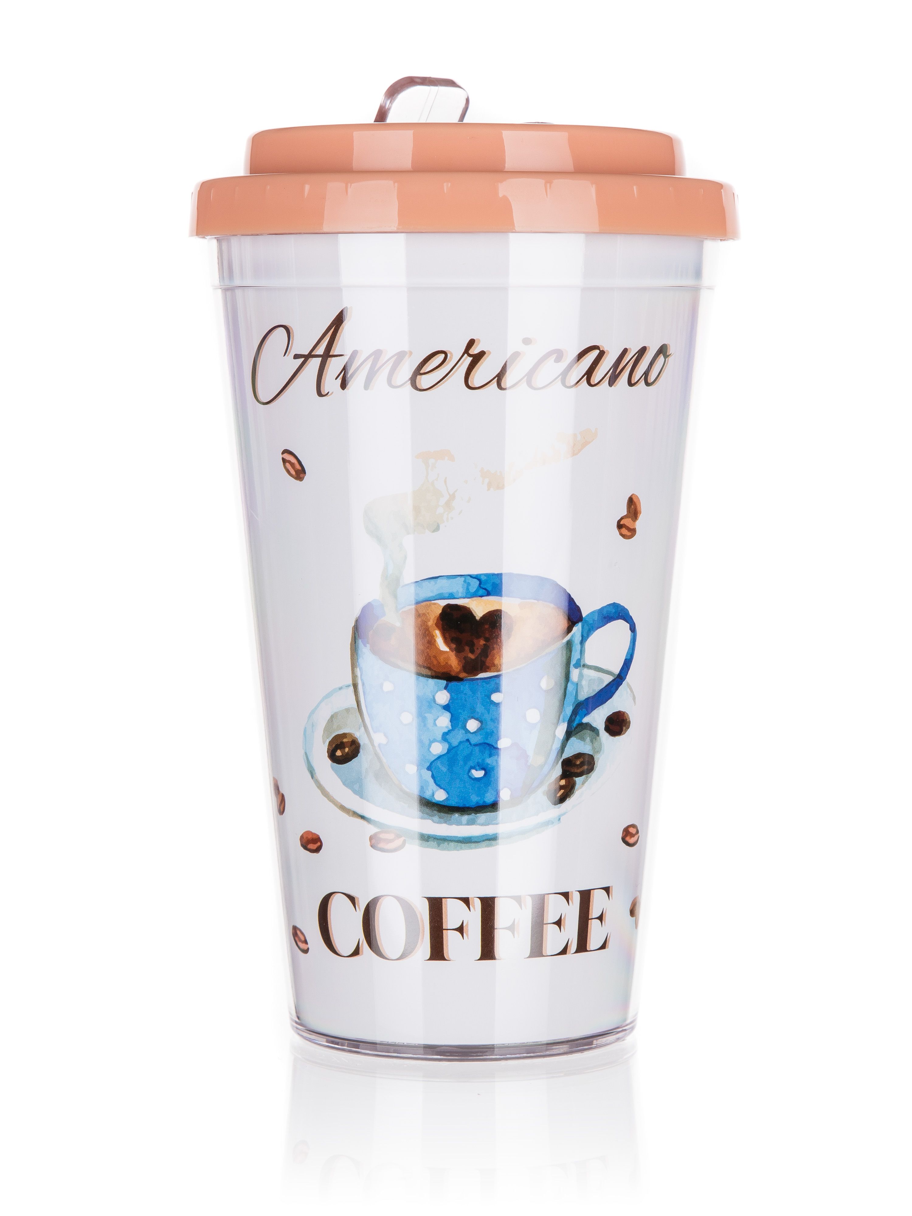 Dvoustěnný termohrnek COFFEE 500ml káva Americano od ninex.cz