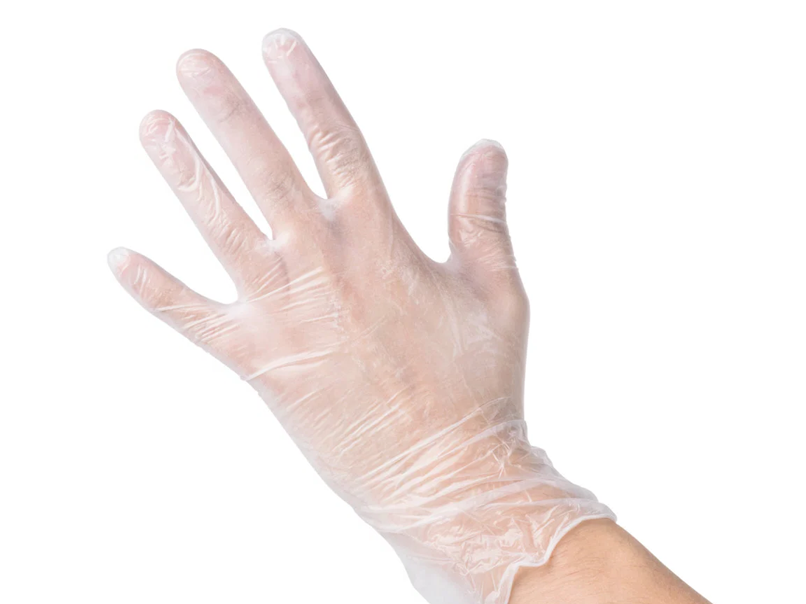 Silné vinylové rukavice 100 ks - velikost M od domeshop.cz