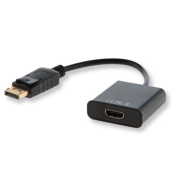 Adaptér video kabelu Savio CL-55 0,2 m DisplayPort HDMI Typ A (Standardní) Černá od ninex.cz