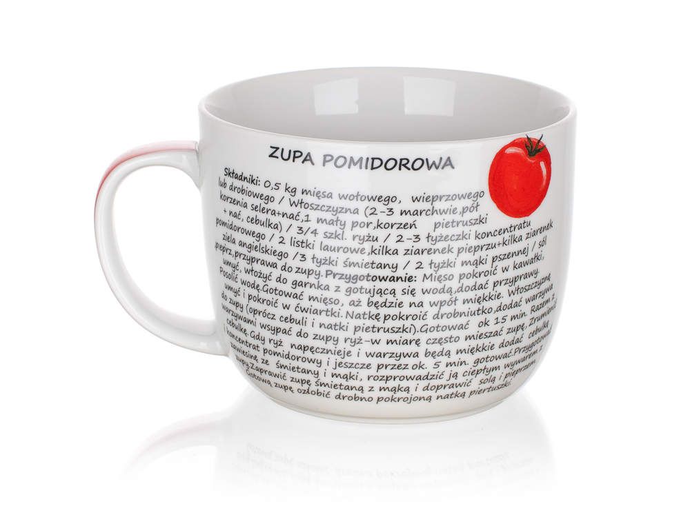 Polévkový pohár s nápisem Tomato, 730ml od domeshop.cz