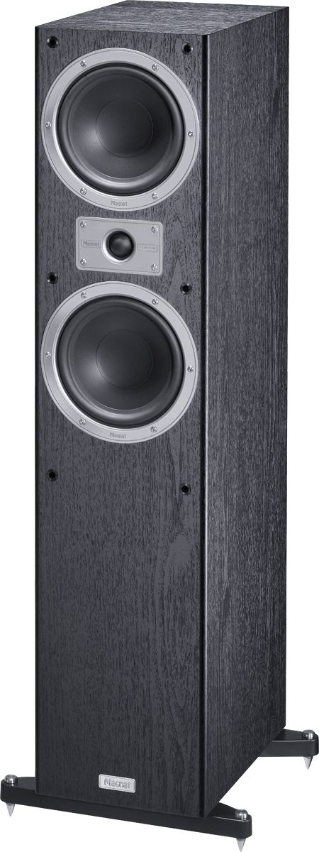 Magnat Tempus 55 loudspeaker 2.5-way 150 W Black,Silver Wired