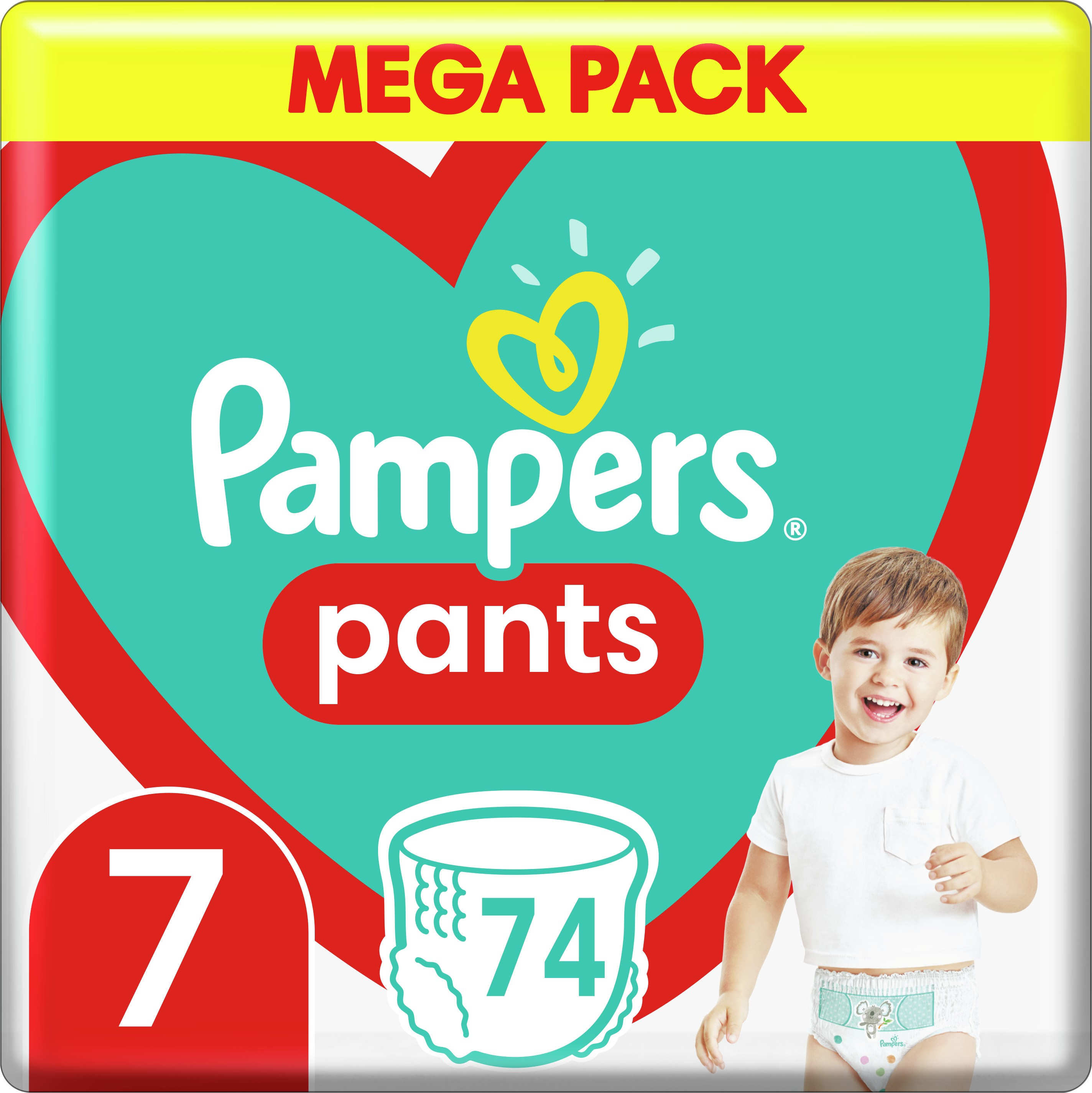 Pampers Pants Boy/Girl 7 74 ks od ninex.cz