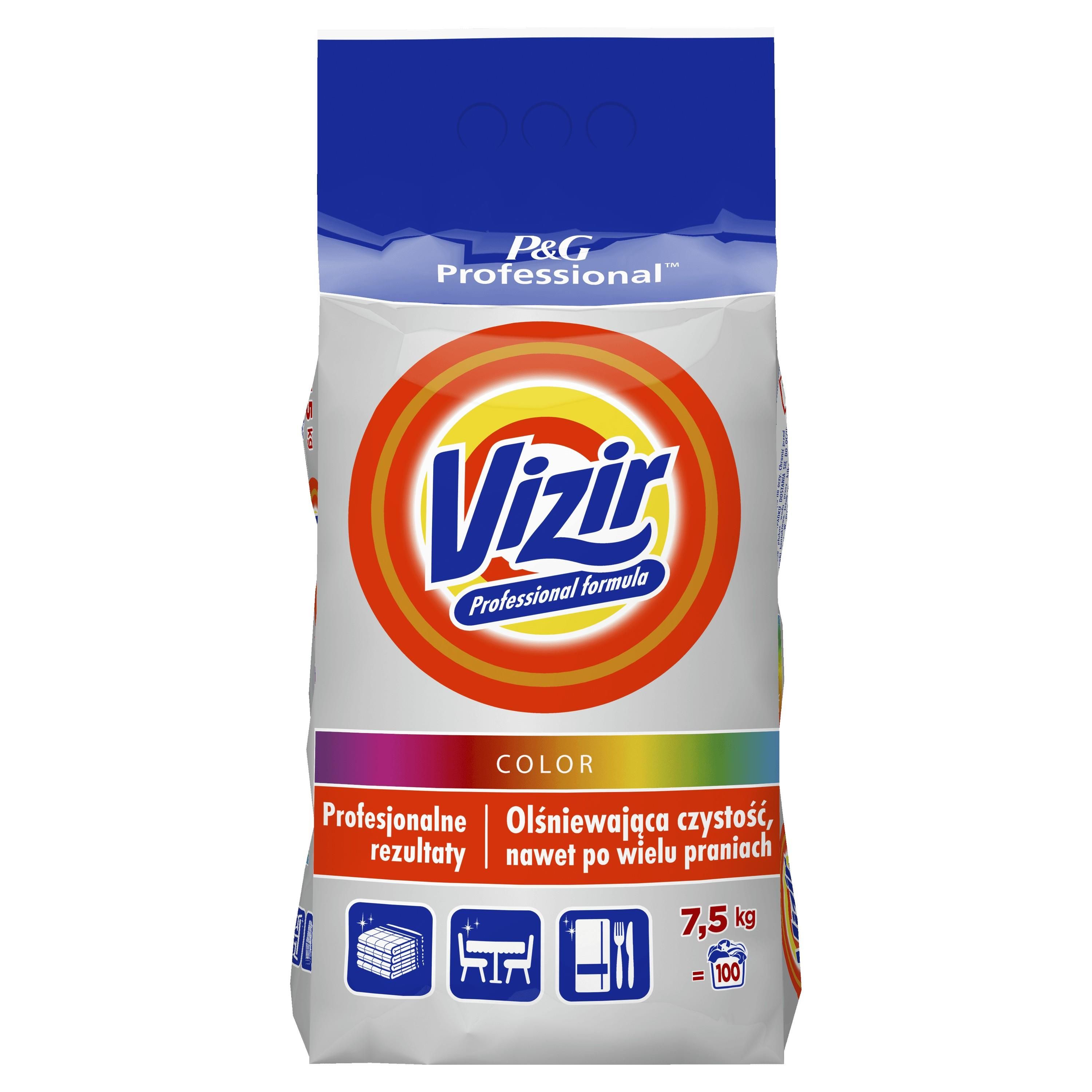Washing powder VIZIR Professional Color 7,5 kg
