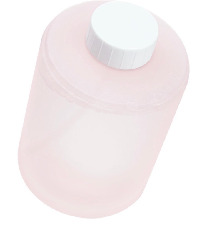 Originální tekuté mýdlo do automatického dávkovače Xiaomi Mijia set 3ks (s aminokyselinami) - růžové od domeshop.cz