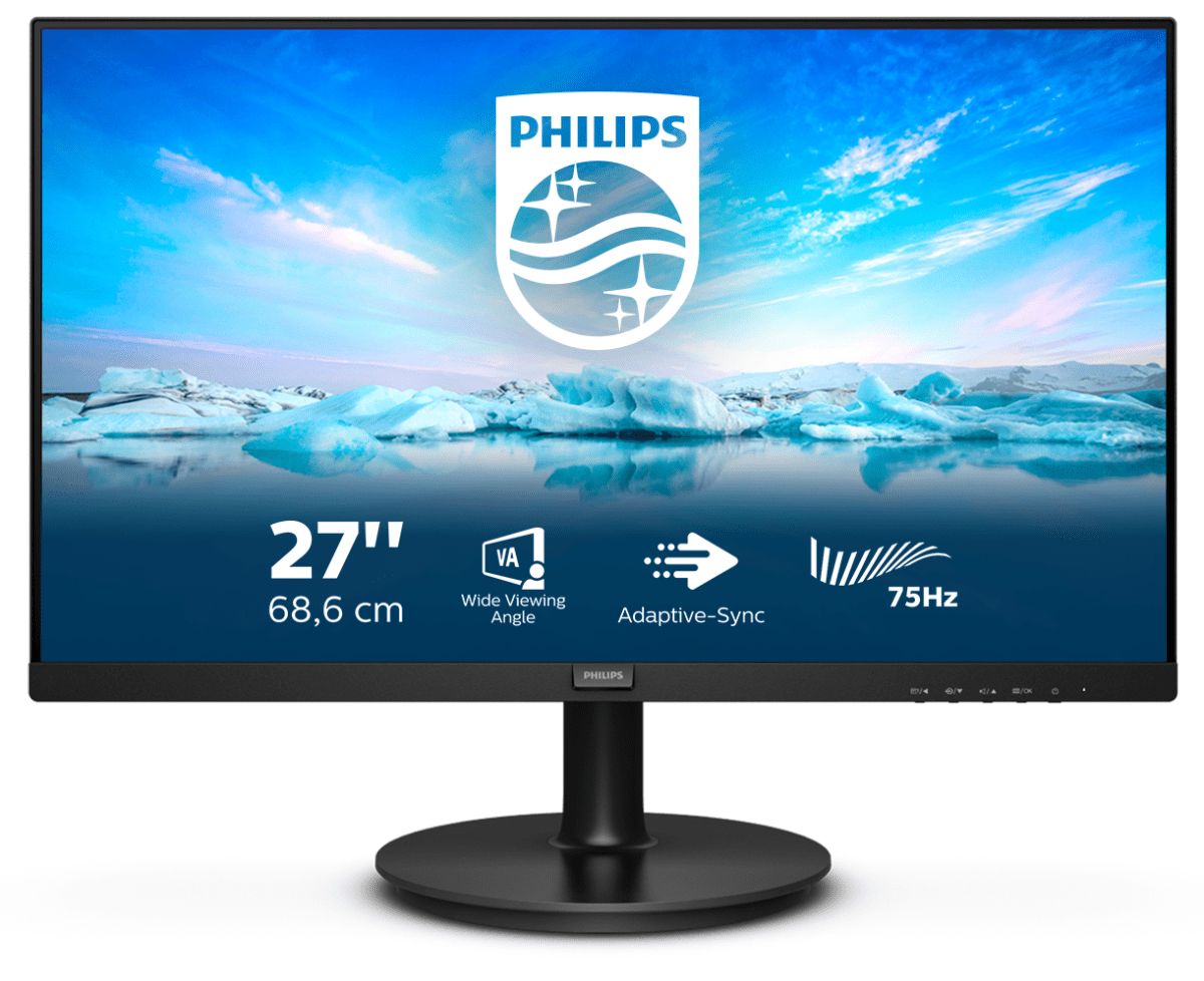 Philips V Line 272V8LA/00 computer monitor 68.6 cm (27") 1920 x 1080 pixels Full HD LED Black od ninex.cz