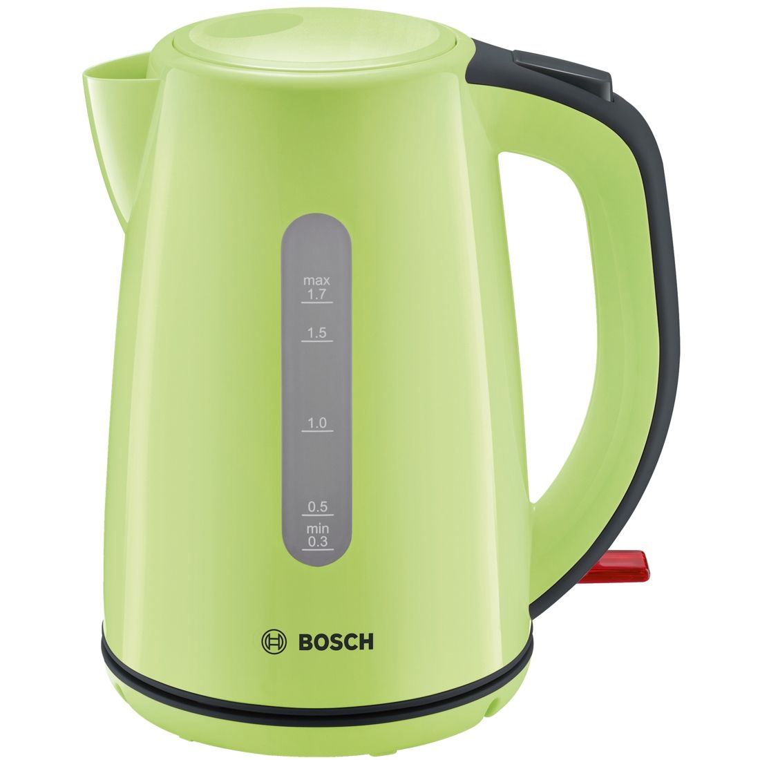 Bosch TWK7506 electric kettle 1.7 L Black,Green 2200 W