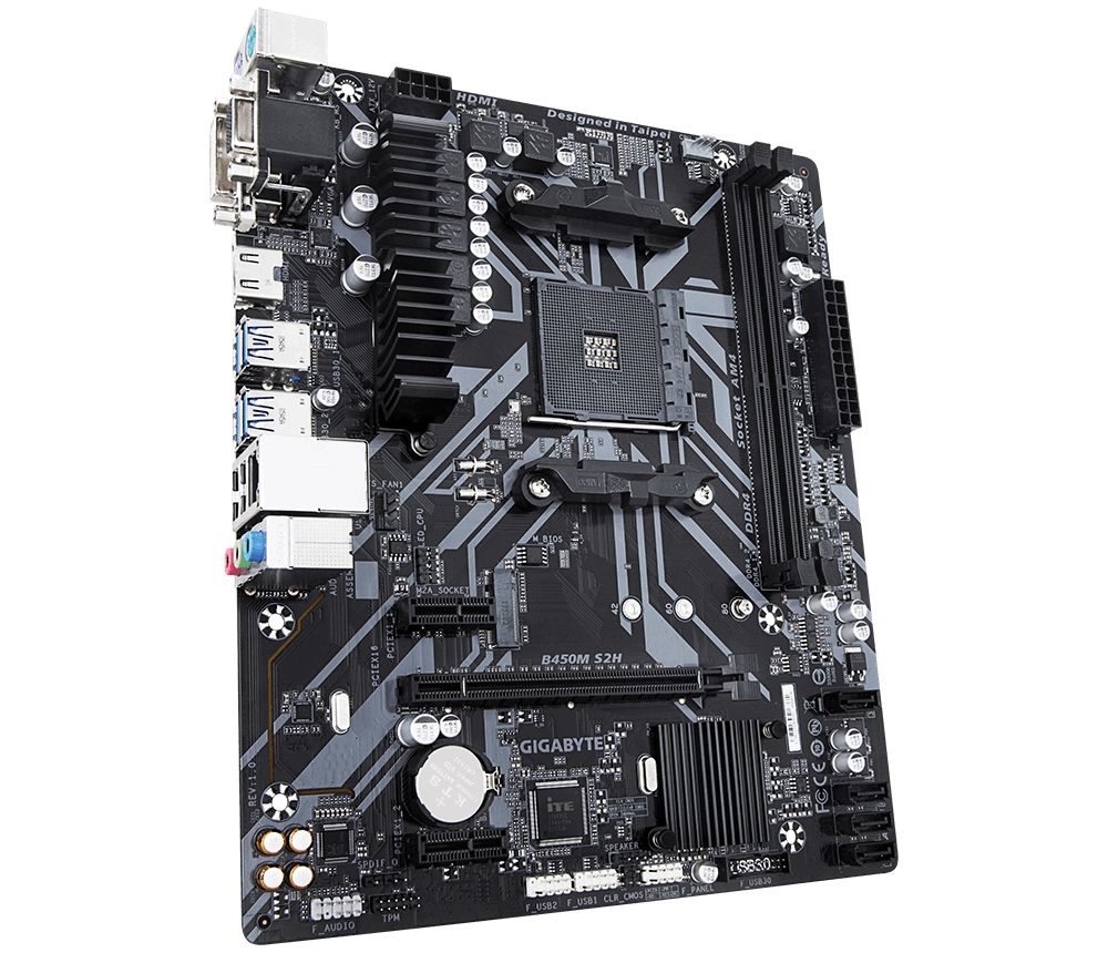 Gigabyte B450M S2H (rev. 1.0) AMD B450 Socket AM4 micro ATX Procesor od ninex.cz