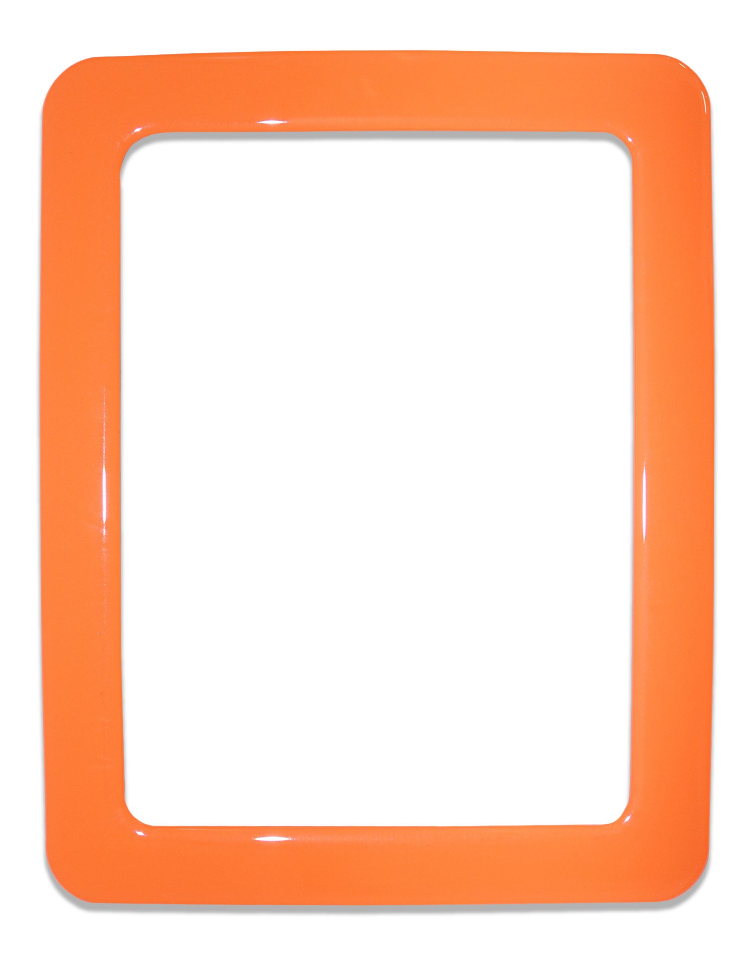 Magnetický samolepící rámeček rozměr 16,0x11,8cm - oranžový od domeshop.cz