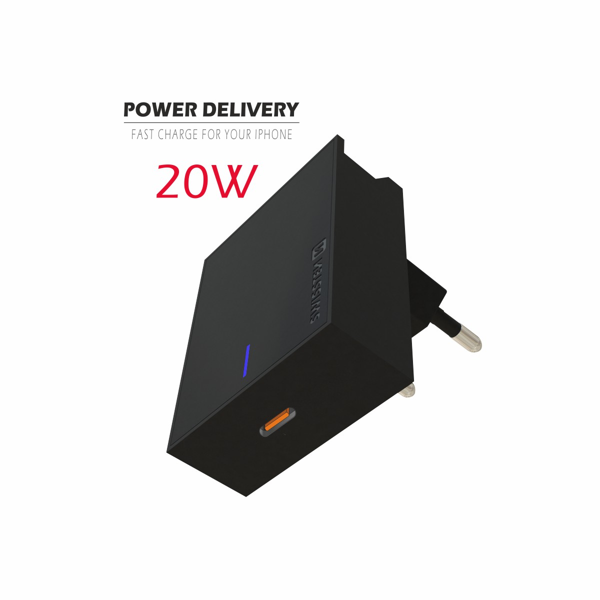 Nabíječka pro iPhone 20W Power Delivery Swissten - černá od ninex.cz