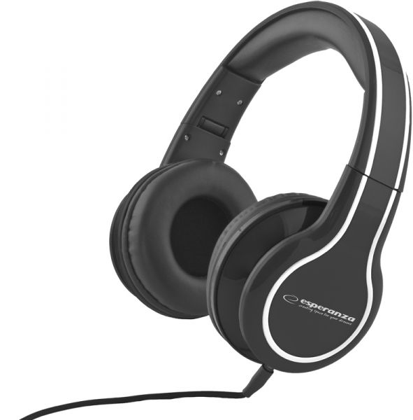 Esperanza EH136K headphones/headset Head-band Black