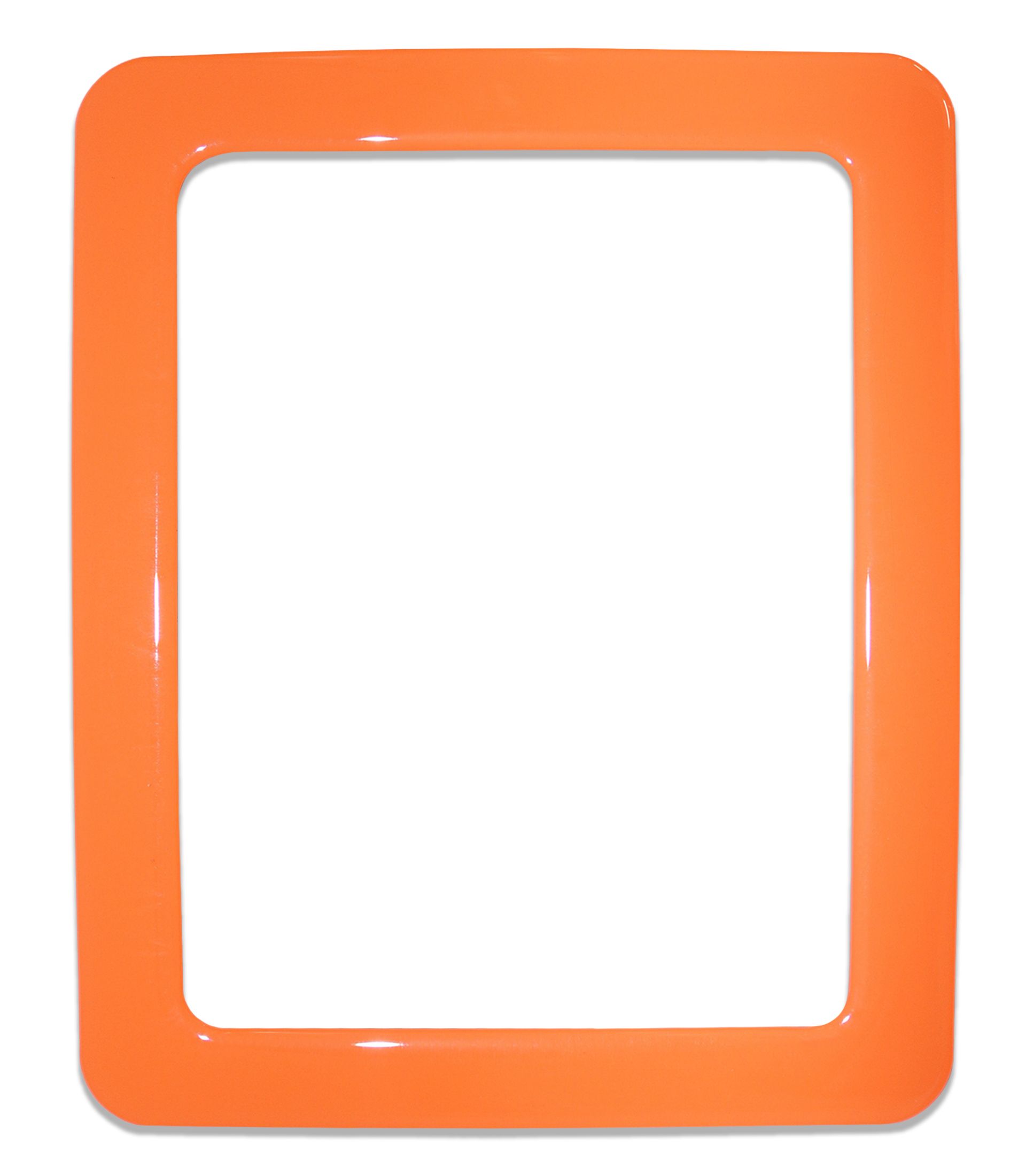 Magnetický samolepicí rám o velikosti 19,0 x 23,8 cm oranžový od ninex.cz 