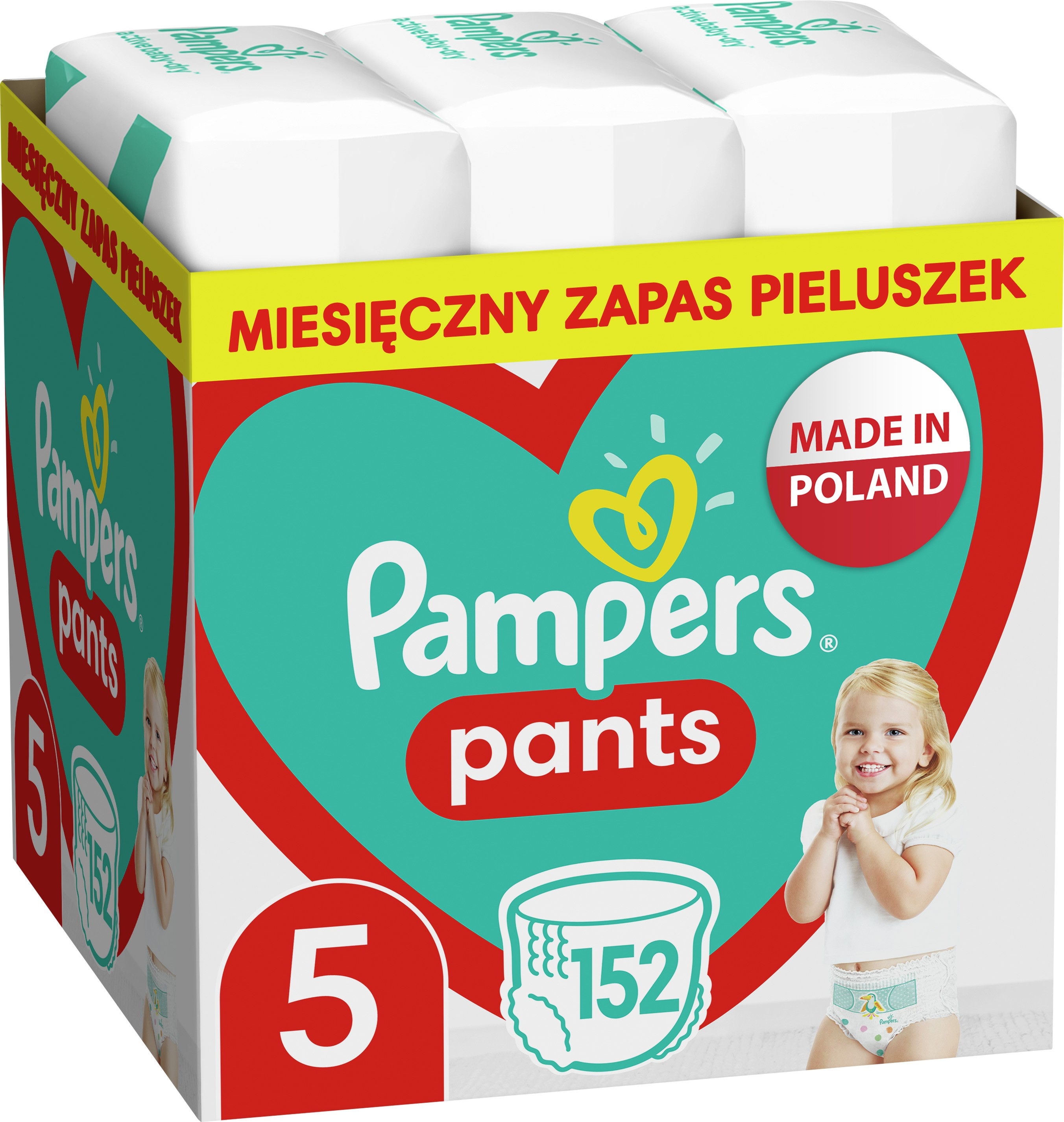 Pampers Pants Boy/Girl 5 152 ks od ninex.cz