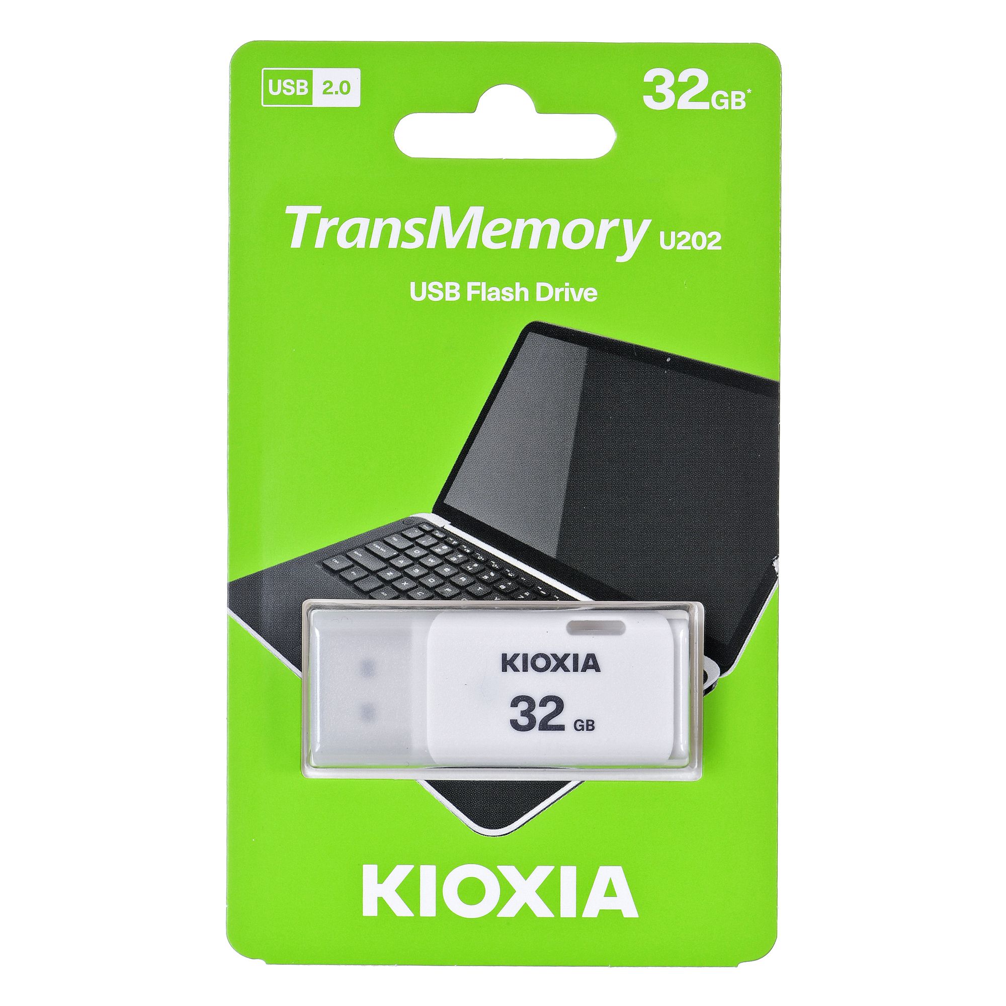 Kioxia TransMemory U202 USB flash disk 32 GB USB Type-A 2.0 White od ninex.cz
