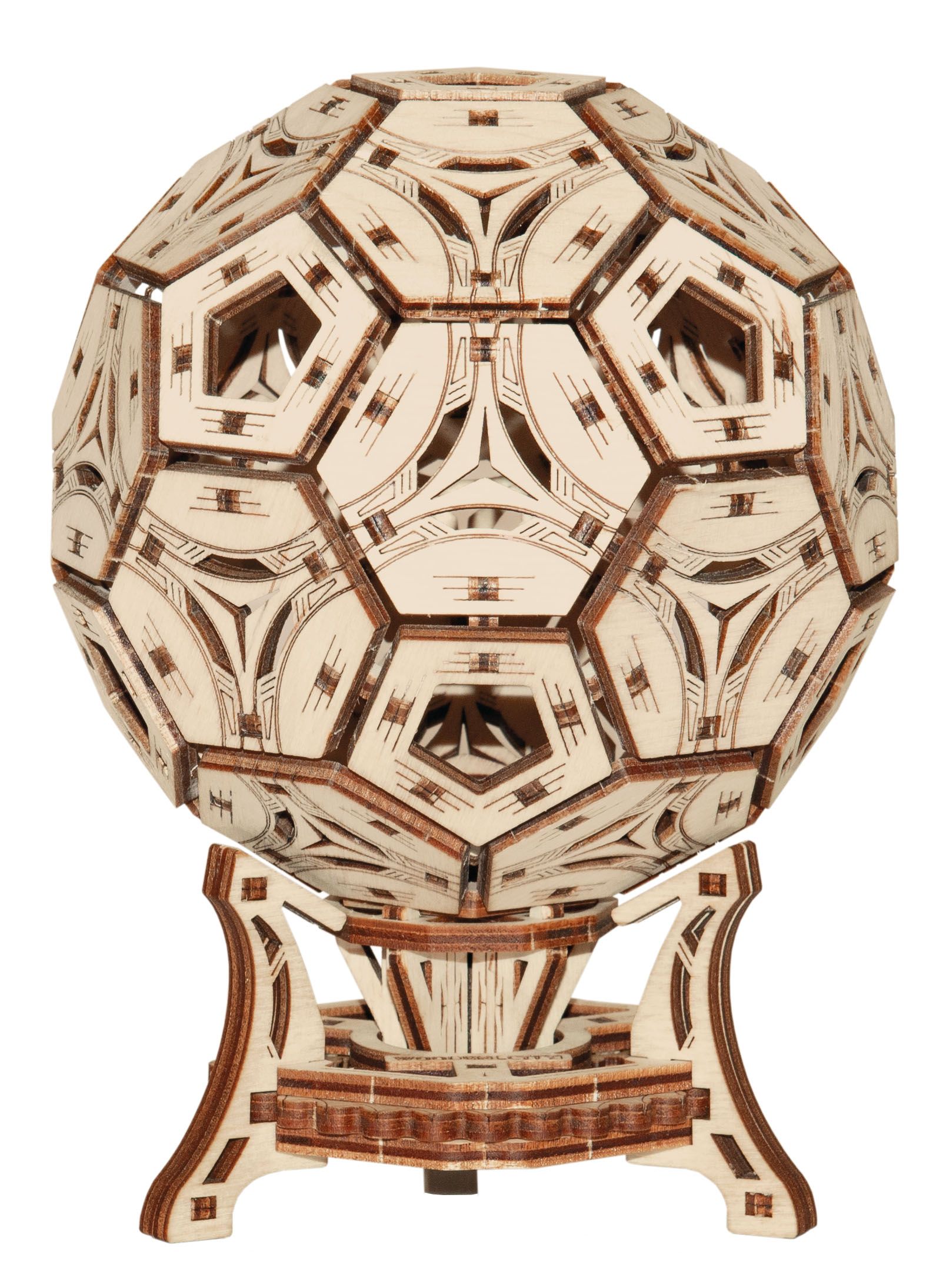 Wooden 3D Puzzle - Soccer Cup