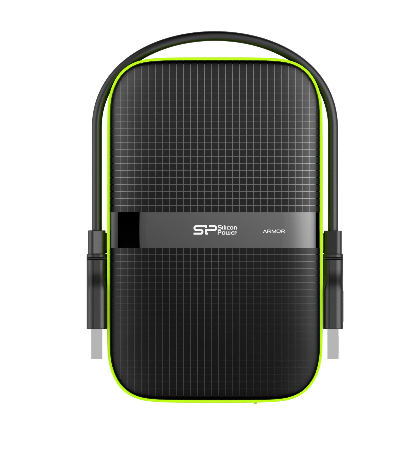 Externí pevný disk Silicon Power Armor A60 4000 GB černý, zelený od ninex.cz