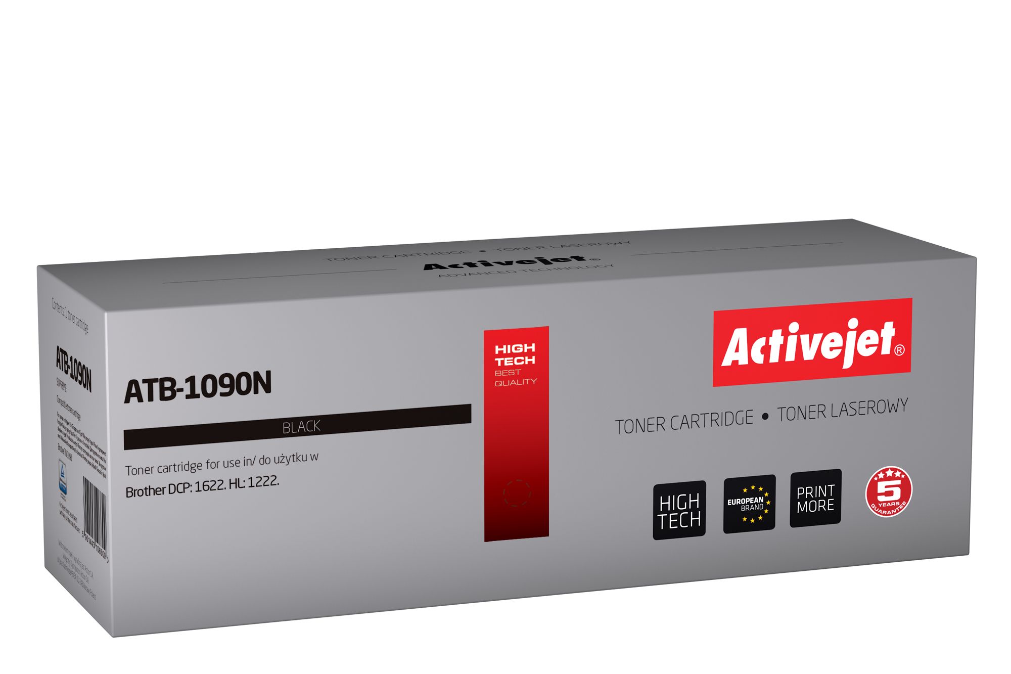 Activejet ATB-1090N toner for Brother printer; Brother TN-1090 replacement; Supreme; 1500 pages; black