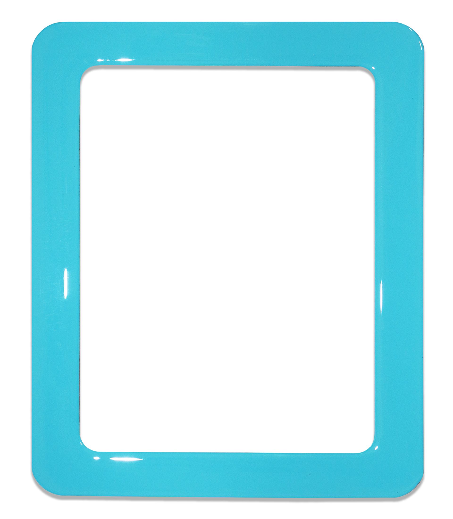 Magnetický samolepící rámeček rozměr 19,0 x 23,8 cm - světle modrý od domeshop.cz