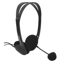Sluchátka/headset Esperanza EH102 Head-band Black od ninex.cz