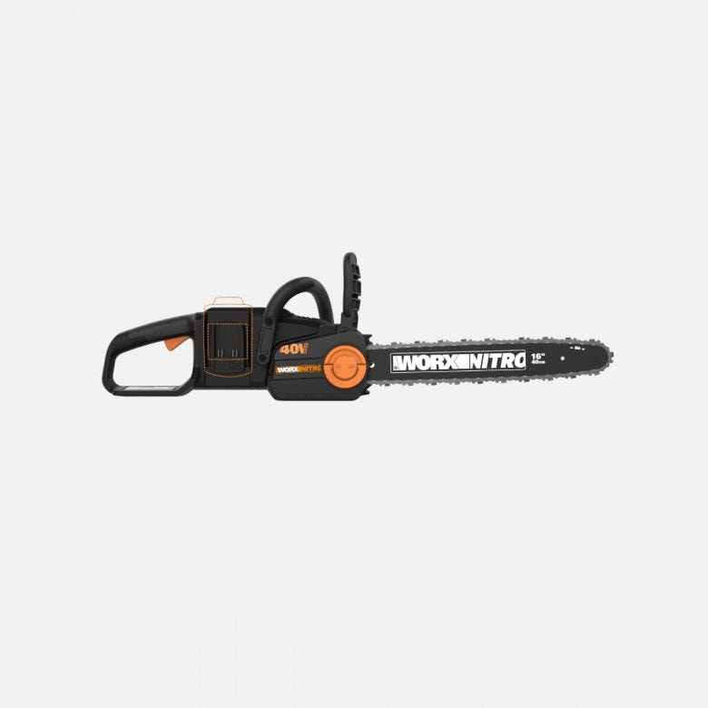 CHAINSAW 2X20V WITHOUT BATTERY AND CHARGER WORX WG385E
