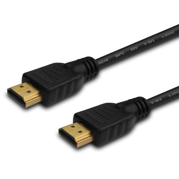 SAVIO HDMI (M) kabel, 20m, černý, zlaté koncovky, v1.4 vysokorychlostní, ethernet/3D CL-75 od ninex.cz