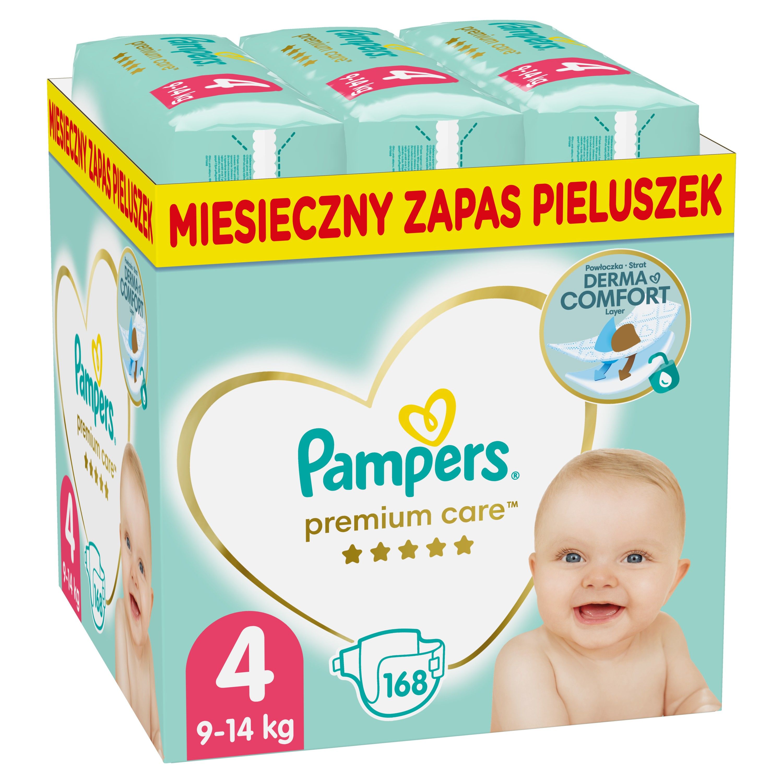 Pampers Premium Care Monthly Box Boy/Girl 4 168 ks od ninex.cz