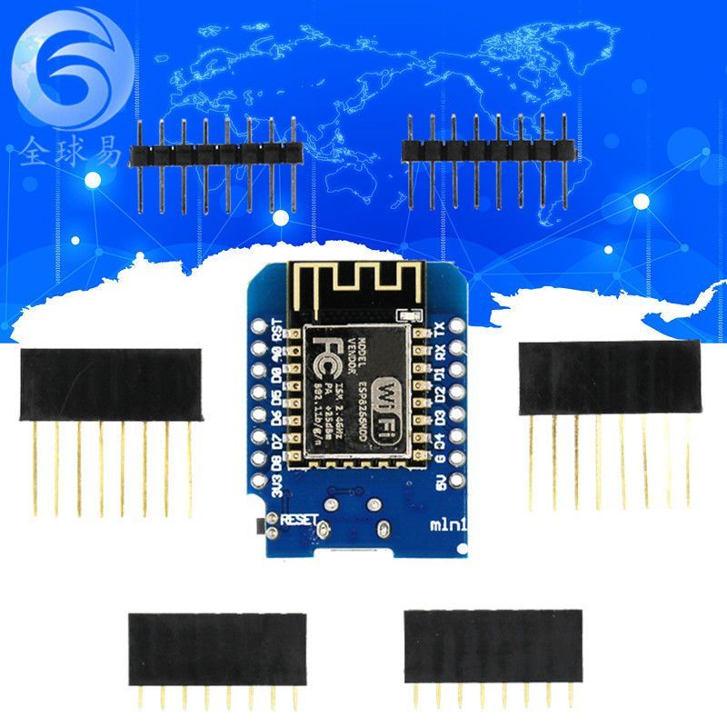 WeMOS D1 Mini NodeMCU ESP8266-12F ESP-12 Arduino od ninex.cz