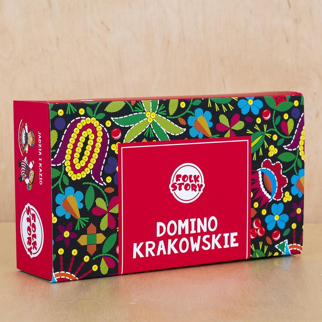 FOLKSTAR Domino hra 28 prvků Krakov od domeshop.cz