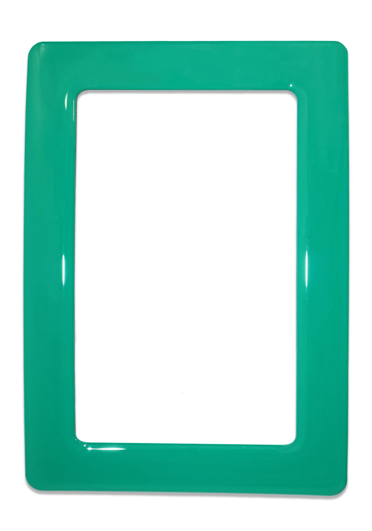 Magnetický samolepící rámeček rozměr 12,3x8,1cm - zelený od domeshop.cz