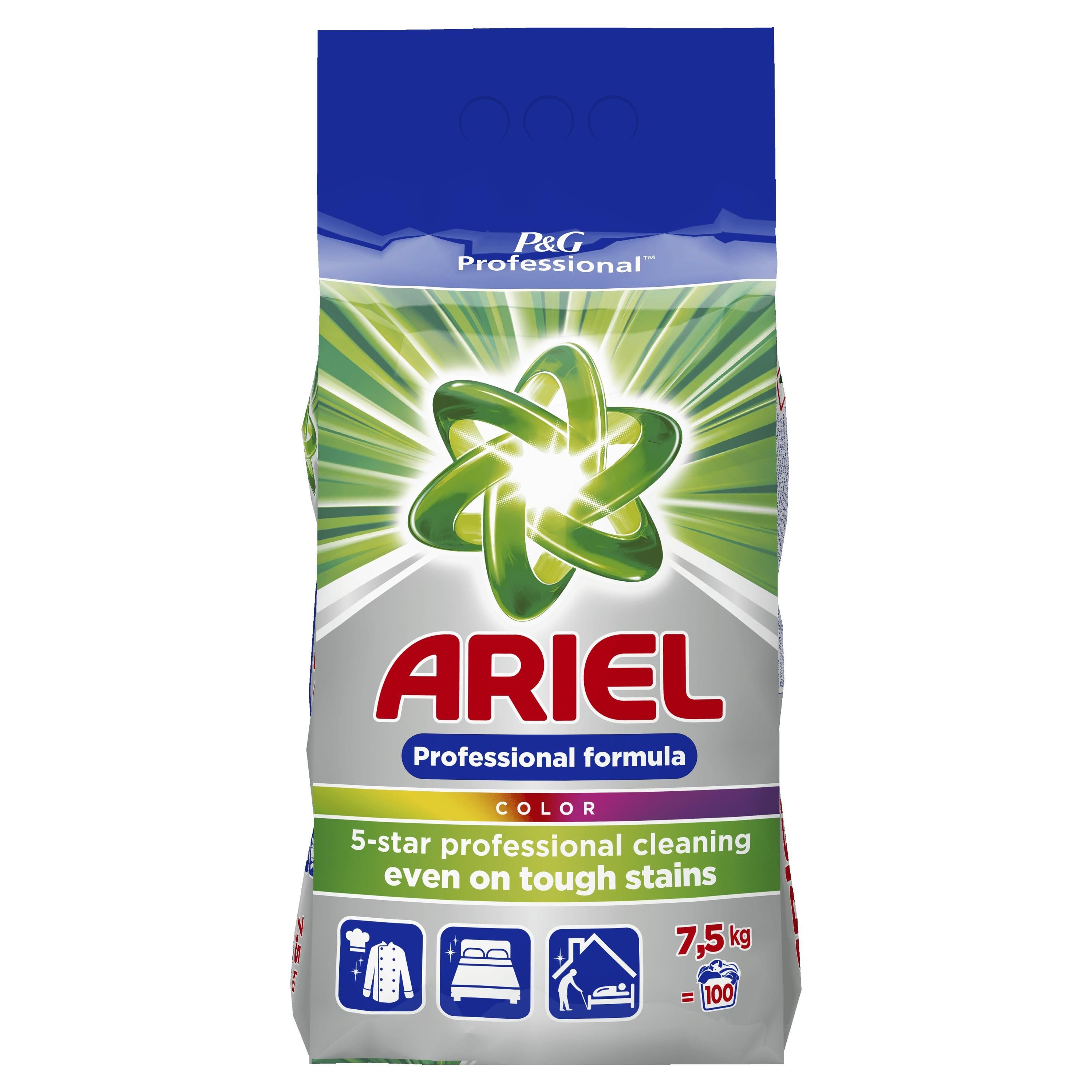 Prací prášek Ariel Professional Color 7,5 kg od ninex.cz