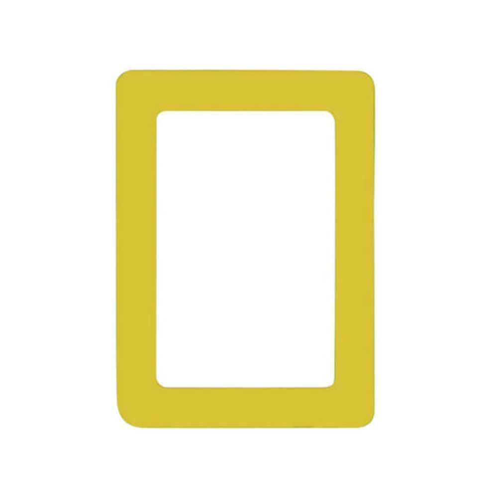 Magnetický samolepící rámeček rozměr 16,0x11,8cm - žlutý od domeshop.cz