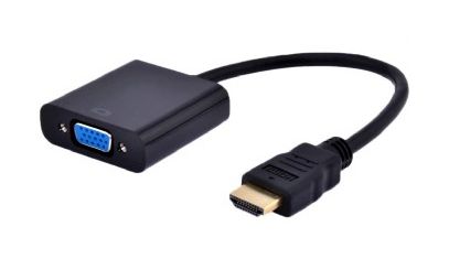 Gembird A-HDMI-VGA-03 adaptér pro video kabel 0,15 m HDMI Typ A (standardní) VGA (D-Sub) černý od ninex.cz