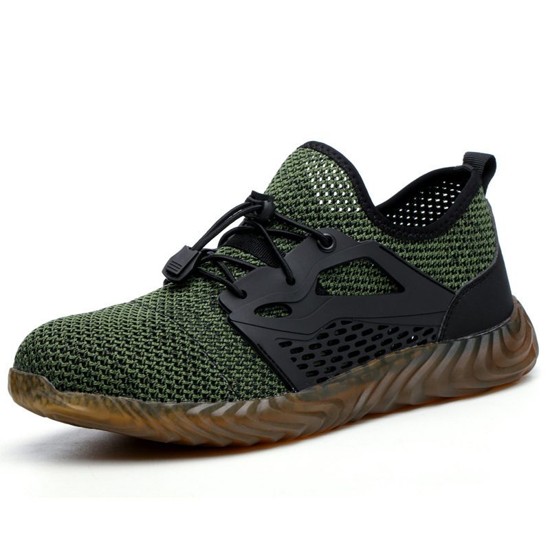green gross shoes