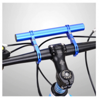 Aluminiowy uchwyt na kierownice rower/ Hulajnoga Xiaomi M365/ Pro - niebieska
