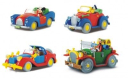 Auto Disney w skali 1:43 – Mickey, Scrooge, Donald, Goofy (1 szt.)