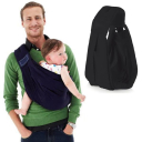 Chusta ergonomiczna do noszenia dziecka- czarna