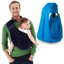 Chusta ergonomiczna do noszenia dziecka- niebieska