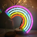 Dekoracyjna lampka neonowa LED- tęcza
