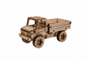 Drewniane Puzzle 3D - Model Ciężarówka (Mercedes Unimog)