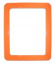 Magnetyczna ramka samoprzylepna rozm. 19.0 x 23.8 cm - pomarańczowa
