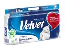 Papier toaletowy Velvet Delikatnie Biały - 8 rolek