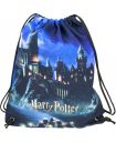 Plecak materiałowy Harry Potter - Noc w Hogwarcie, 33x45 cm PRODUKT LICENCJONOWANY, ORYGINALNY