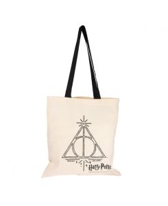 Płócienna torba na zakupy Harry Potter - Insygnia Śmierci, 38x42 cm PRODUKT LICENCJONOWANY, ORYGINALNY