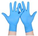 Rękawiczki nitrylowe 100 szt roz. L - niebieskie