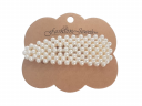Spinka/wsuwka do włosów perełki GLAMOUR 1 - gold&white pearl