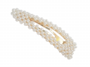 Spinka/wsuwka do włosów perełki GLAMOUR 2 - gold&white pearl