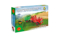 Zabawka konstrukcyjna Alexander - Mały Konstruktor - Maszyny Rolnicze Traktor z przyczepą